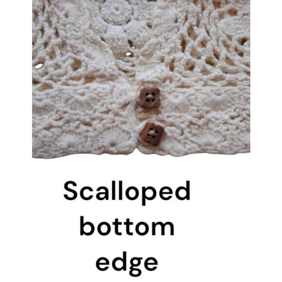 Gymboree Girls Bolero Savanna Sunset  Crochet Cardigan Shrug  Size 3T New - Picture 6 of 6